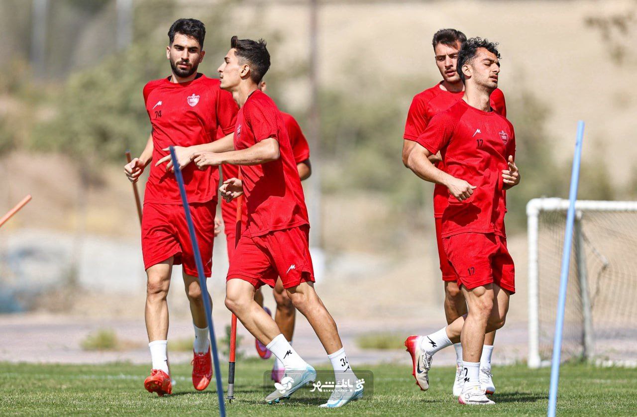 تصاویری از تمرین امروز پرسپولیس