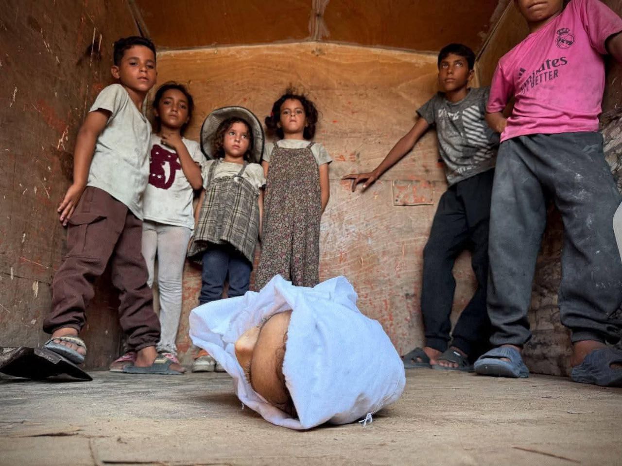 عکس/ کودکان بی‌دفاع غزه