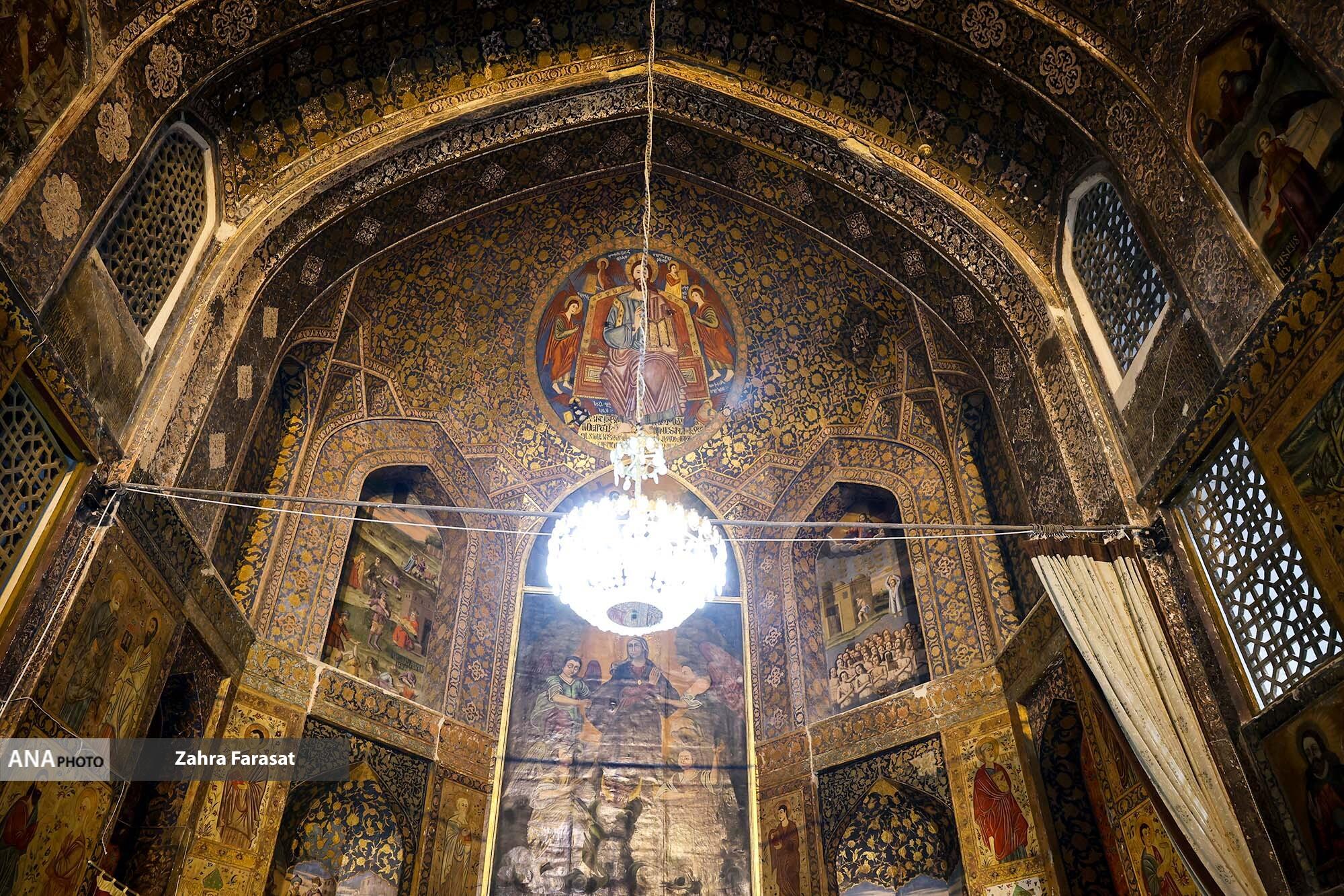عکس/ معماری کلیسای بیت لحم در اصفهان