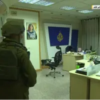 اسرائیل بار دیگر دفتر شبکه الجزیره را بست