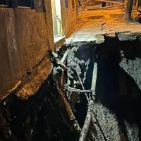 رانش هولناک یکی از معبرهای شهرک تاریخی ماسوله