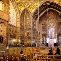 عکس/ معماری کلیسای بیت لحم در اصفهان