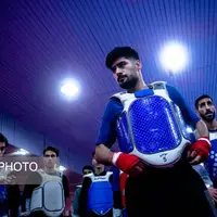 تمرین تیم ملی تکواندو مردان