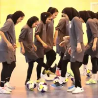 زنان فوتسالیست آماده مصاف با روسیه