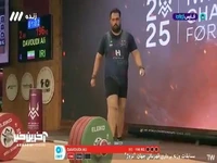 یک برنز دیگر برای ایران؛ علی داوودی ملی‌پوش دسته فوق سنگین‌ با یک اقدام موفق به مدال برنز رسید