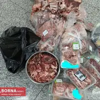 کشف و امحای بیش از ۸۰۰ کیلو گوشت غیرقابل مصرف در کرمانشاه