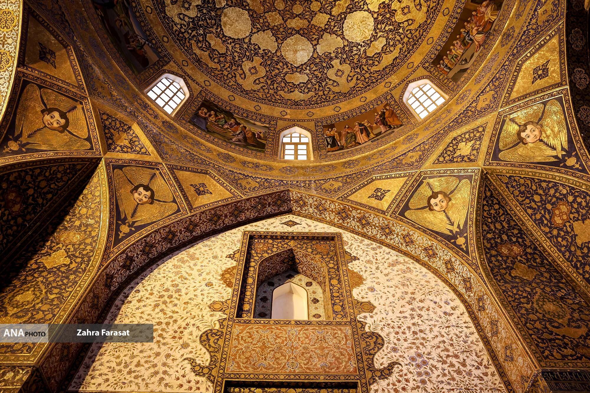 عکس/ معماری کلیسای بیت لحم در اصفهان