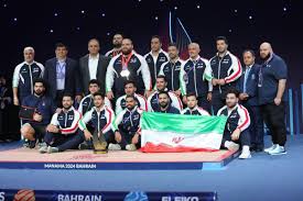 تیم ملی وزنهبرداری ایران قهرمان جهان شد