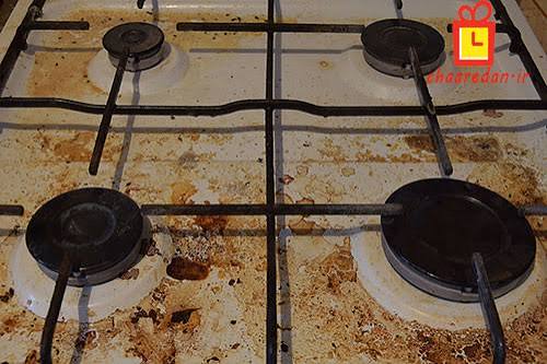 فقط کافیه خمیر دندون رو با سرکه وبکینگ پور مخلوط کنید وچربی های گازتو نابود کنی