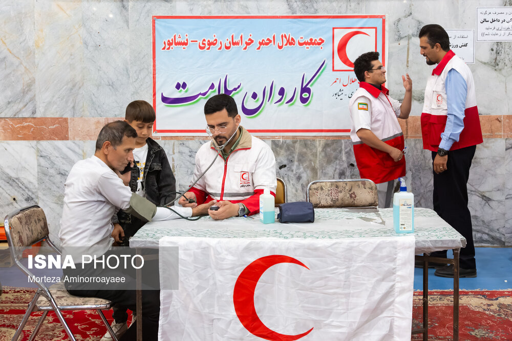 عکس/ بزرگترین اردوی جهادی دندان‌پزشکی در نیشابور