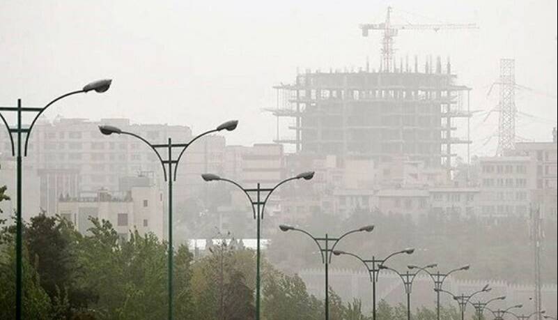 آلودگی هوای پانزده شهر خوزستان