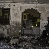 نجات ۷ نفر از حریق منزل در گرگان توسط آتش‌نشانی