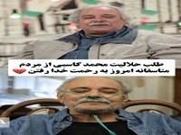 طلب حلالیت محمد کاسبی از مردم