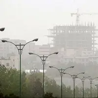 آلودگی هوای پانزده شهر خوزستان