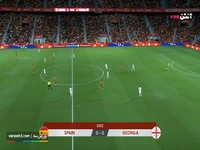 خلاصه بازی اسپانیا 2 - گرجستان 0