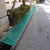 عملیات اجرایی پوشش جوی با گریل فلزی در خیابان قیام بجنورد