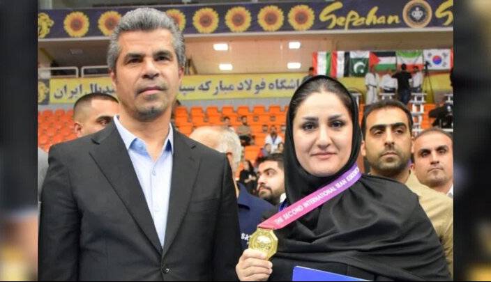 بانوی تکواندوکار آستارایی مدال طلای مسابقات بین‌المللی را کسب کرد