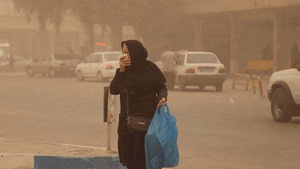 هجوم غبار از عراق به ایران