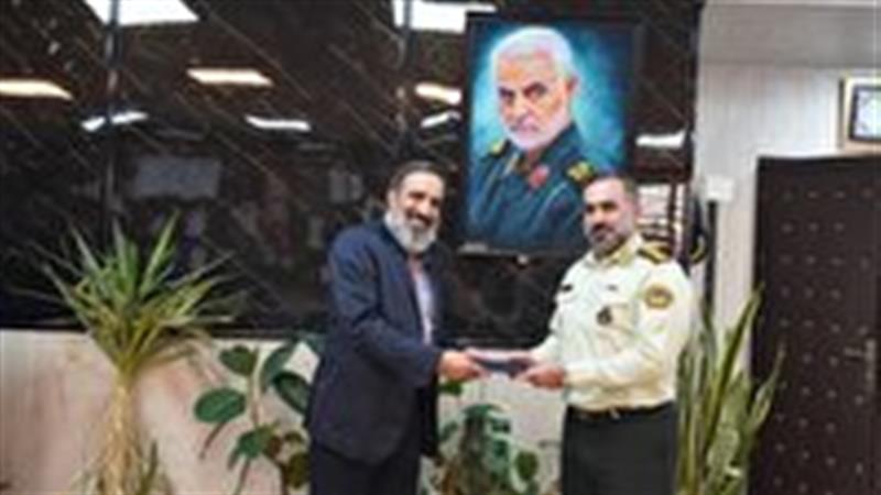 تجلیل از سبز قامتان البرزی در هفته نیروی انتظامی