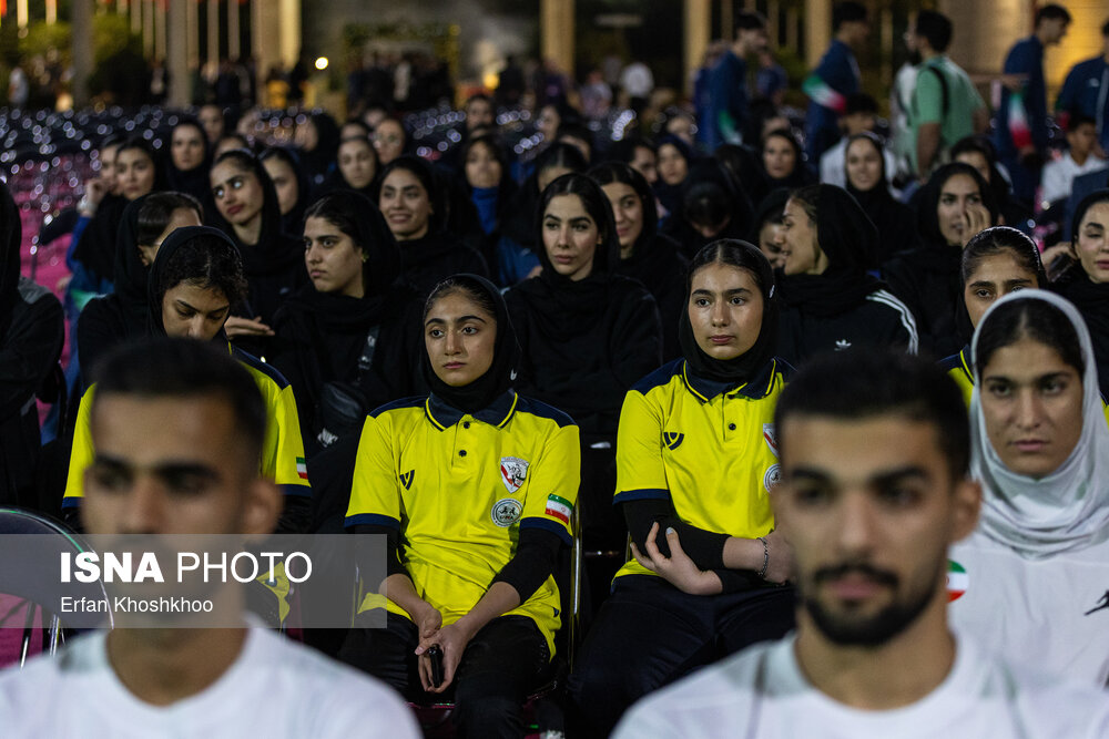 عکس/ بدرقه کاروان اعزامی ایران به بحرین و ریاض