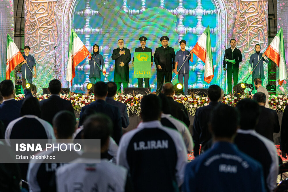 عکس/ بدرقه کاروان اعزامی ایران به بحرین و ریاض