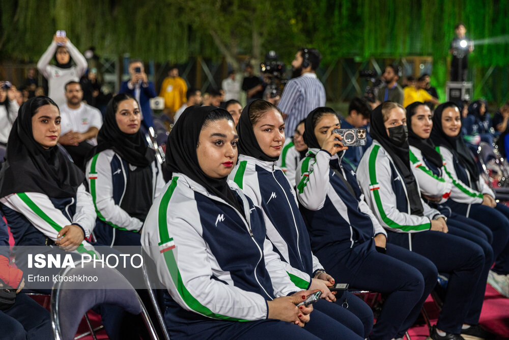 عکس/ بدرقه کاروان اعزامی ایران به بحرین و ریاض