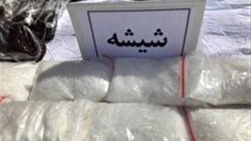 بار ۹۰ کیلوگرمی شیشه به مقصد نرسید