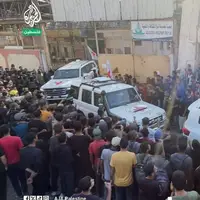 عکس/ قاب‌هایی از لحظه تبادل هفت اسیر رژیم صهیونیستی 