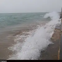 هشدار دریایی سطح نارنجی در سواحل بوشهر 