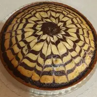  یک عصرانه شیرین با کیک زبرا یا ماربل
