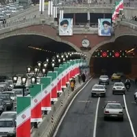 هر دو مسیر این تونل در تهران امشب مسدود است