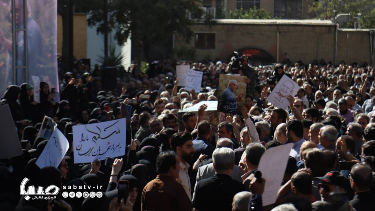 عکس/ مراسم تشییع پیکر زنده یاد محمد کاسبی