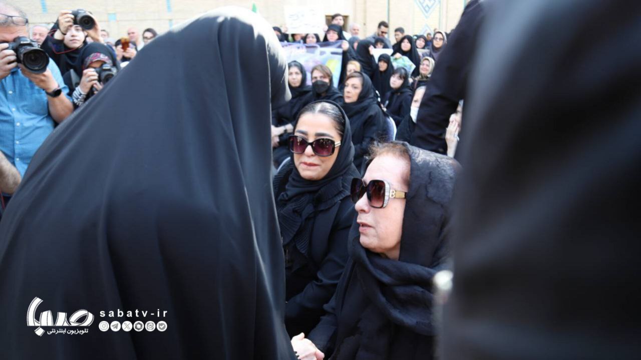 عکس/ مراسم تشییع پیکر زنده یاد محمد کاسبی