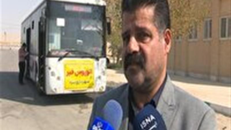 بازدید خبرنگاران از سازمانهای آرامستانها و آتشنشانی شهرداری یزد