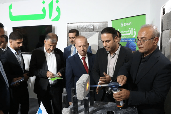 عکس/ آغاز نمایشگاه توانمندیهای صادراتی کرمانشاه با حضور تجار عراقی