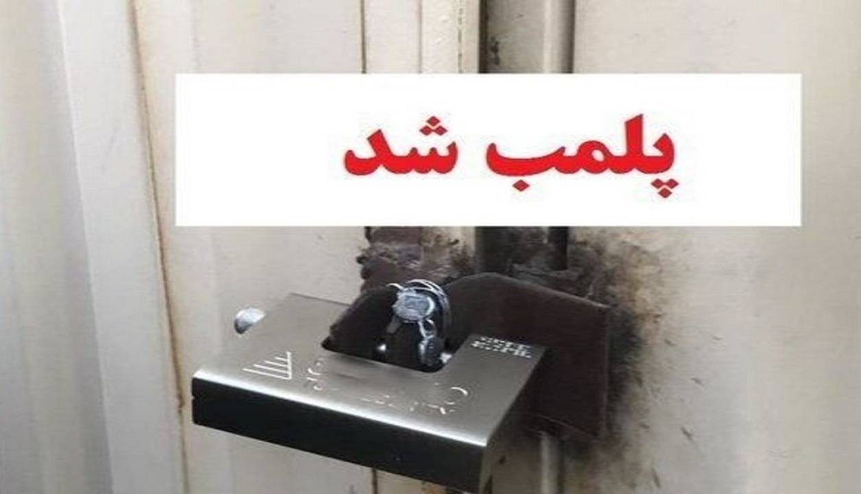 پلمب ۱۲ واحد صنفی متخلف در اهر