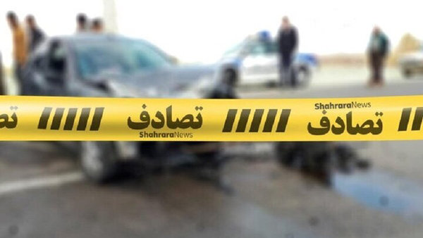 تصادف مرگبار در سهراهی راک جان ۲ نفر را گرفت