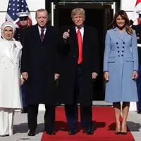 ترامپ به اردوغان: به همسر زیبایت سلام برسان!