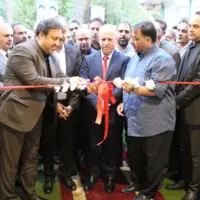 عکس/ آغاز نمایشگاه توانمندی‌های صادراتی کرمانشاه با حضور تجار عراقی