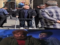 حضور دایی یونس «پس از باران» با واکر در مراسم تشییع محمد کاسبی
