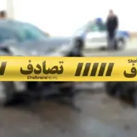 تصادف مرگبار در سه‌راهی راک جان ۲ نفر را گرفت