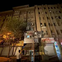 جزئیات حریق یک مغازه و مهمانسرا در خیابان سعدی تهران