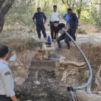 پایان برداشت غیرمجاز آب از رودخانه زرچشمه شهرضا