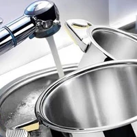 براق کردن وسایل استیل