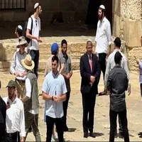 جولان بن گویر در مسجدالاقصی