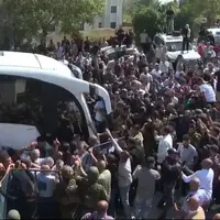ورود ۱۵۴ اسیر فلسطینی آزاد شده به مصر