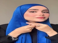 با این روش، شال بستن جلوه بیشتری داره