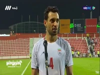 شجاع خلیل زاده: هوا بسیار گرم و شرجی بود و بازی سختی بود 