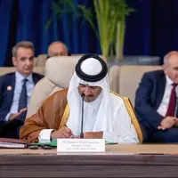 امیر قطر: منتظر تعهد همه طرف‌ها نسبت به تفاهمات اجلاس شرم الشیخ هستیم