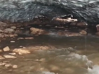 غار یخی چما در کوهرنگ